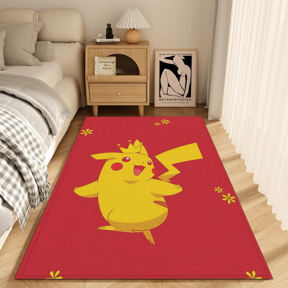 

Fashion Entrance Mat Kitchen Carpet Living Room Rugs Decoration P-pikachu Balcony Super Absorbent Bathroom Rug Floor Mats Door 40x60cm