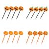 4Pcs Halloween Pumpkins Gel Pen Novelty Writing Pen 0.7mm Pen Tip Smooth To Write Halloween Party Supplies