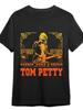 Men's Cotton T-Shirt | Vintage Tom Petty and The Heartbreakers Graphic | Multi-Sea