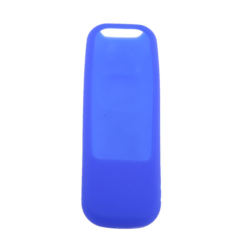 Portable Dustproof Silicone Protective 2 TV Remote Controller Blue