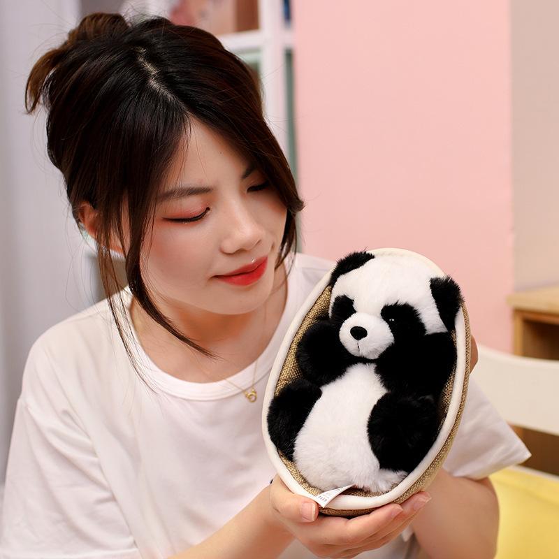 Simulation Cute Cartoon Plush Panda Plush Toy Doll Gift Toy