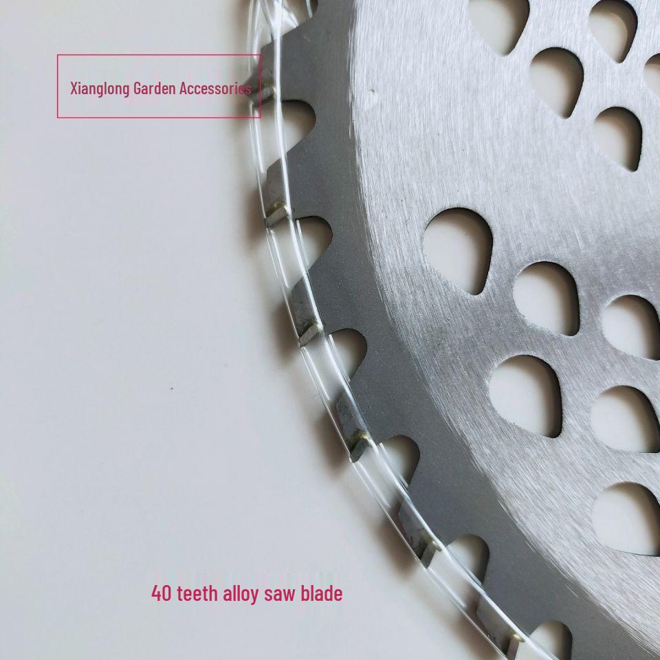 Gasoline Lawn Mower Blade - KS5 Brush Cutter Alloy Saw Blade, 40/80 Teeth