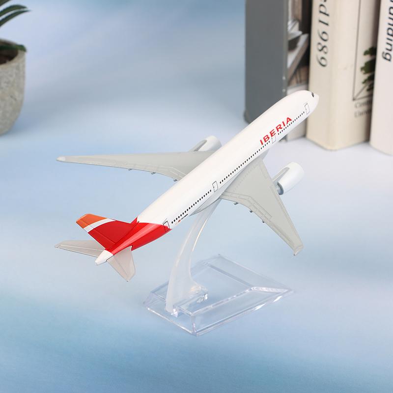 16 cm Iberia 330 Legierungsflugzeugmodell Maßstab 1:400 Metall Flugzeug Replika Diecast Flugzeug Luftfahrt Sammlerstücke Spielzeug für Jungen