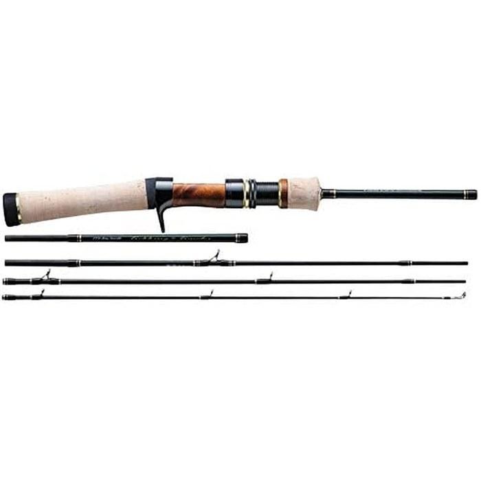 Major Craft Trout Rod Fine Tail Multipiece Model (2 Tips) / Bait 3 8 (1.16m) FTX-B38/425UL Black