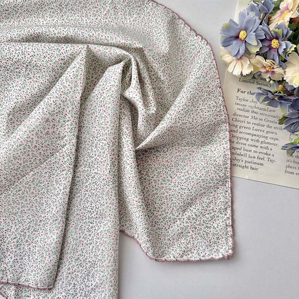 Sunshade Floral Patterned Headscarf Breathable Square Handkerchief  Clothing Accessories