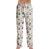 Anime Pajama Pants Sleepwear Casual Drawstring Elastic Waist Pants Comfy Straight Yoga Loose Trousers