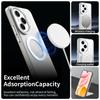 For Honor 400 Pro 5G (Global) Deksler kompatible med MagSafe Anti-fall Hybrid Telefon Bakdeksel
