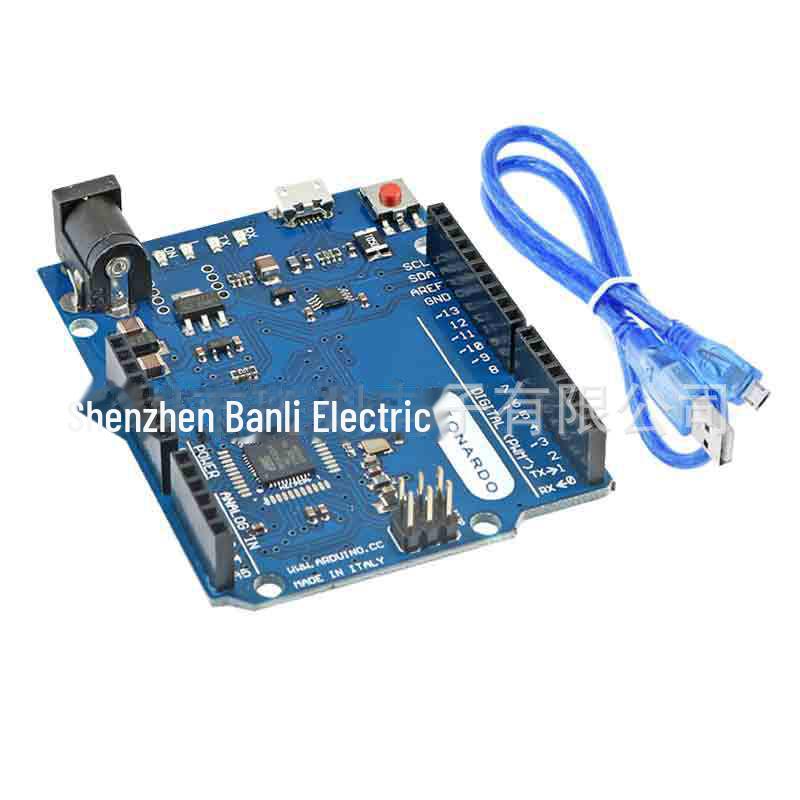 

Leonardo R3 Development Board with ATMEGA32U4 and Data Cable - Arduino Compatible