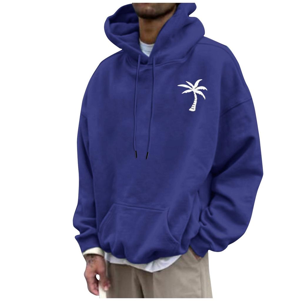 Sweat à capuche à motif imprimé pour homme, mode ample, manches longues, pour homme et femme