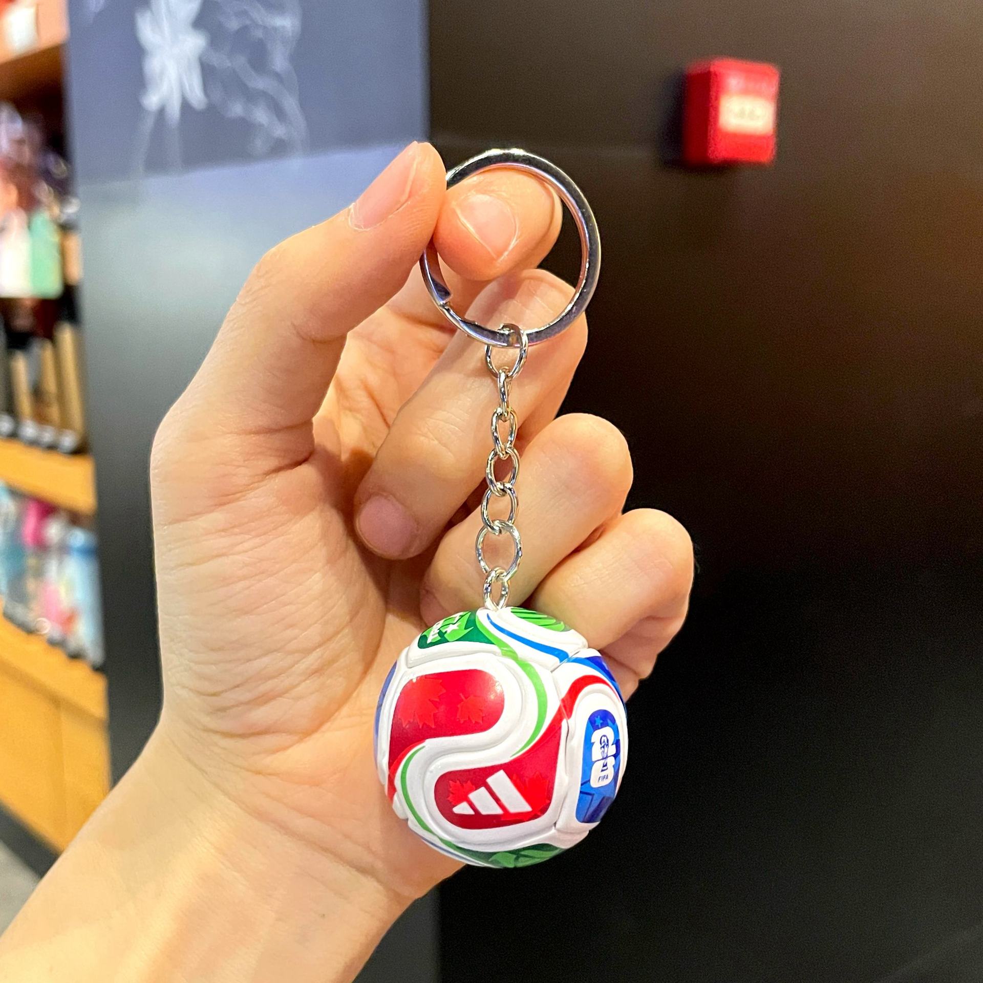 World Cup Soccer Keychain Fan Souvenir Replica Trophy Pendant