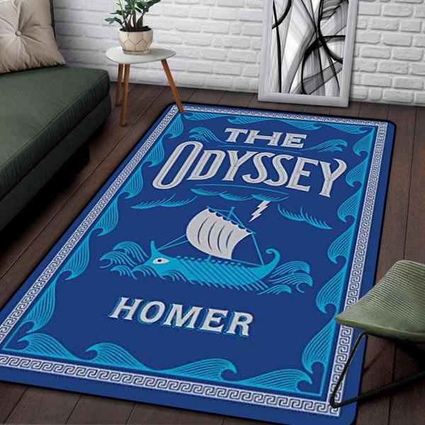 Ancient Greek Homeric Mythology THE ODYSSEY Printed Carpet Living Room Sofa Bedroom Bedside Mat Bathroom Absorbent rugs