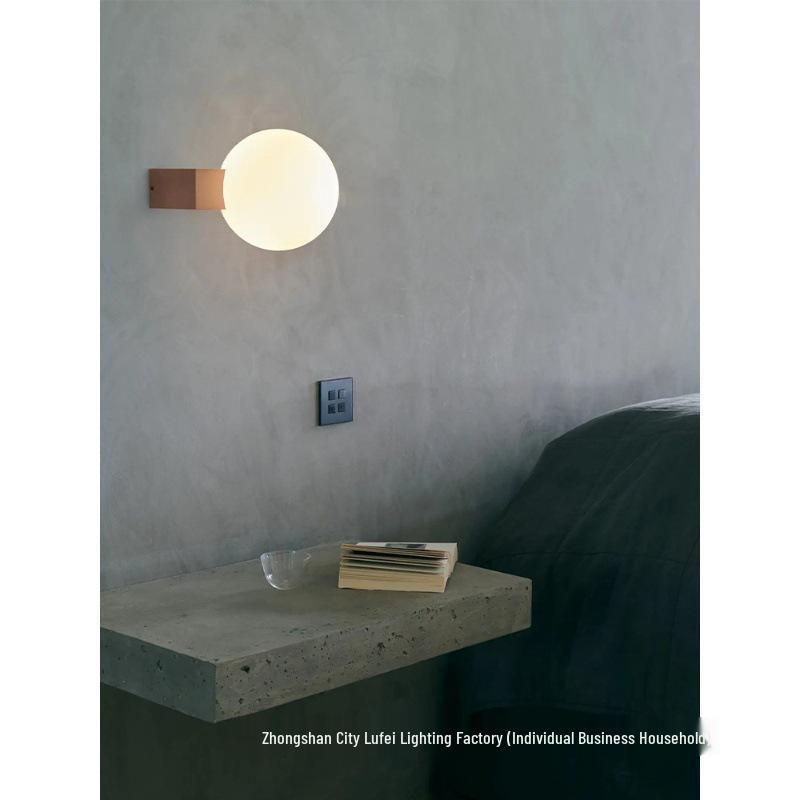 Postmodern Minimalist Italian Designer Wall Lamp: Ideal for Living Rooms, Corridors, Aisles, Bedrooms, and Bedside Tables
