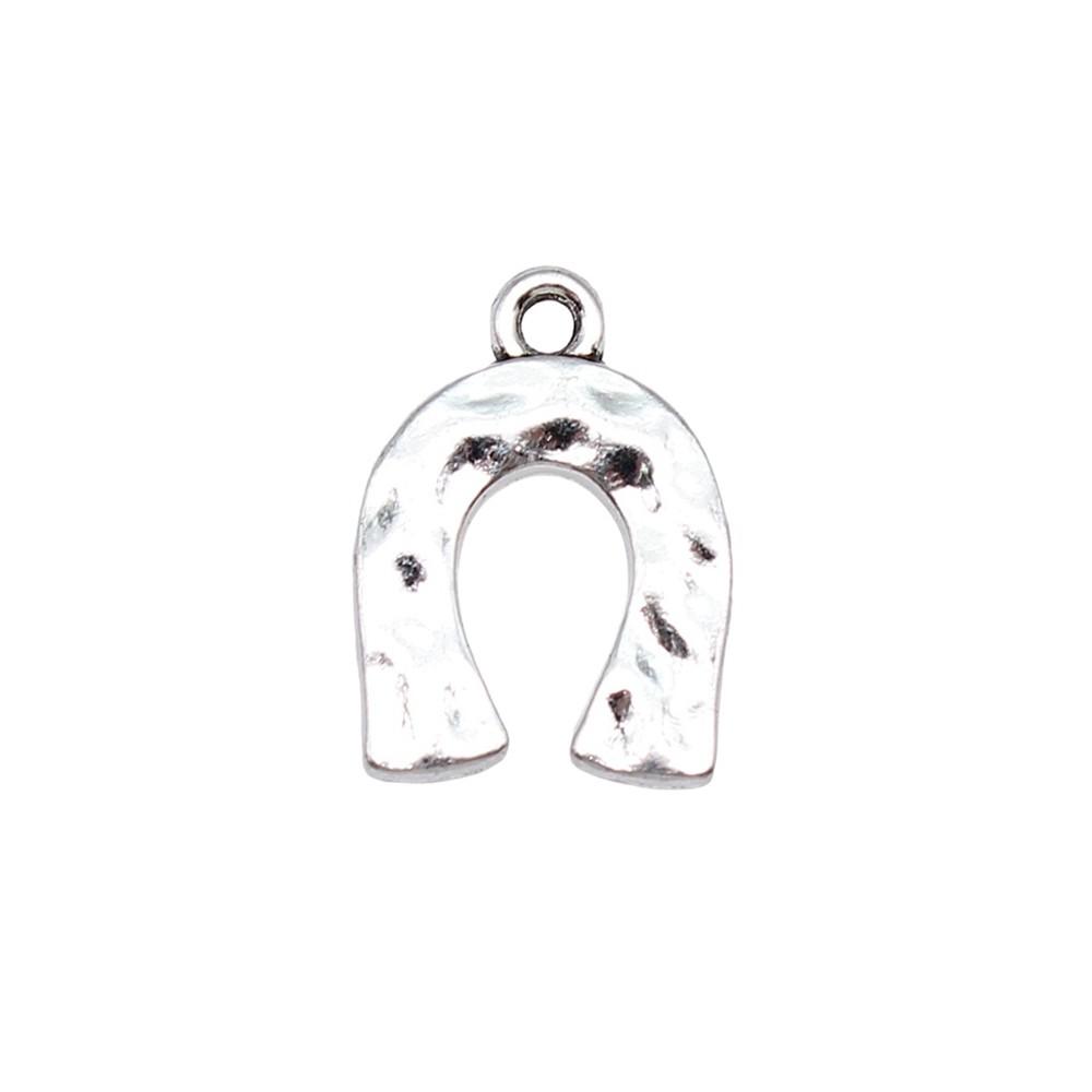 Vintage Horseshoe Charms Alloy Metal Pendants For DIY Jewelry Lucky Themed Accessories