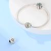 Copper Colors Magic Zircon Sparking Sun Elegant Lotus Charm Bead Charms Bead Charms Compatible With Authentic Bracelets Do It Yourself Fine Jeweller