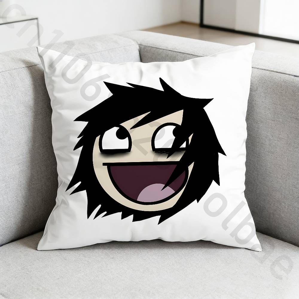 

Jeff CCreepy Urban Killer pillowcase casual style decoration suitable for home decoration excluding pillow core 30x30cm
