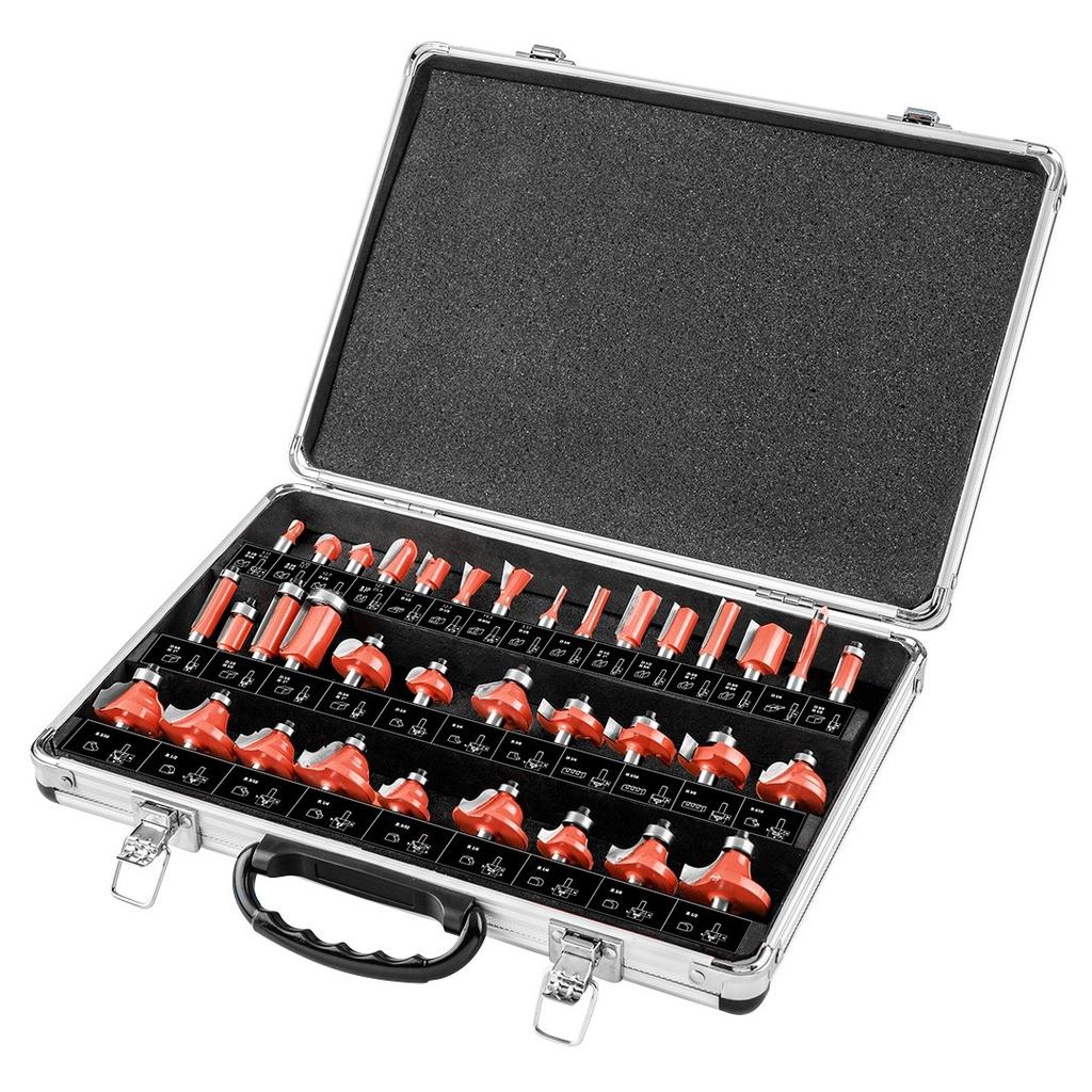 Widia Cutter Set, 8Mm Shank, 35 Pcs - T 56H240