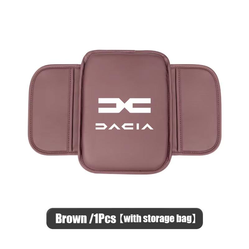 Capa de Almofada para Apoio de Braço de Carro Couro Assento Central Acessórios Para Dacia Bigster Spring Duster Sandero Jogger Dokker Lodgy Logan