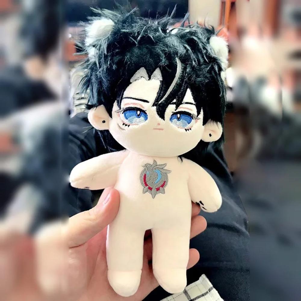 Stuffed Genshin Impact 20cm Wriothesley Cotton Doll Toys for Kids Adults Cute Dress-up Puppet Gift Colletibles for Fans