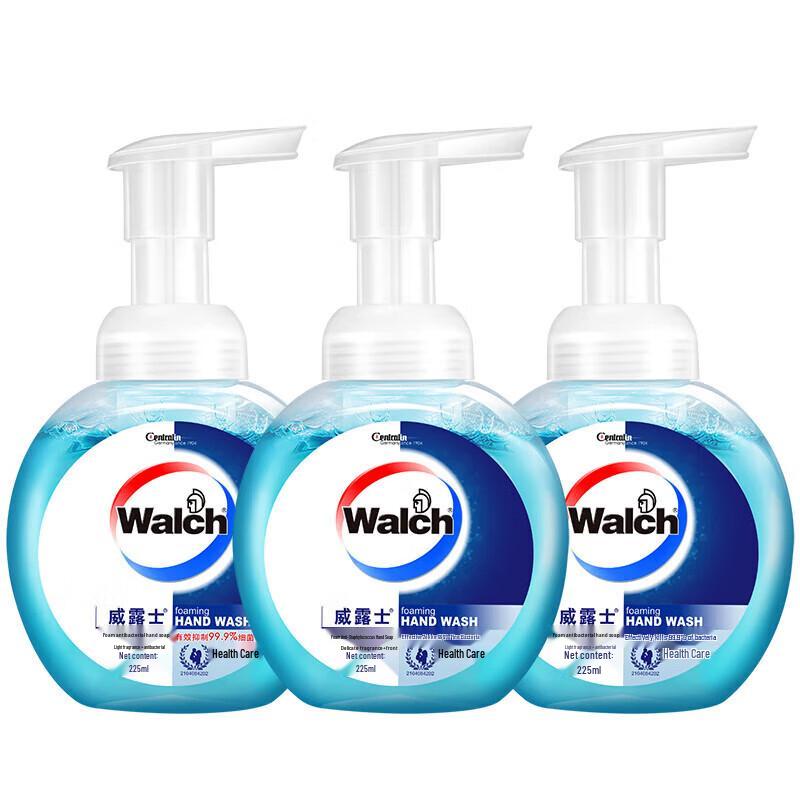 Walch Foaming Antibacterial Hand Wash 225ml x 24-Pack