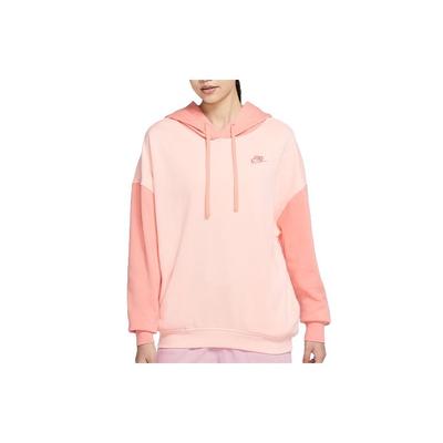 Sports Casual Hooded Pullover Sweatshirt Women Sweatshirt Pink DJ5483-666