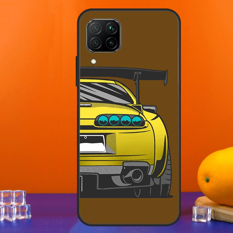 JDM COOL Car Cartoon For Huawei Nova 9 10 SE 5T 12i 12s 11i Y91 Y90 Y60 Y70 Y72 Y61 P60 Pro P20 P40 P30 Lite Case