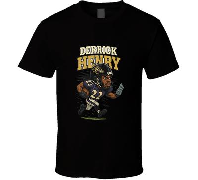 T-shirt Caricature Rétro Derrick Henry