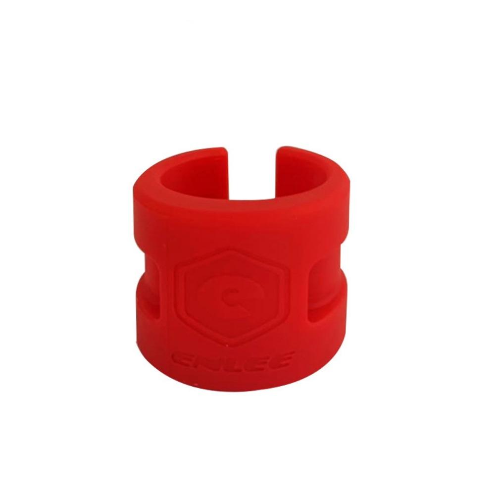 

Резиновая защита от столкновений для велосипеда, защитное кольцо, защита цепи, горный велосипед красный