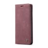 CASEME for Samsung Galaxy S20 FE, Leather Wallet Case, Red