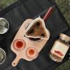 Folding Coffee Filter Rack Portable Coffee Drip Stand Cone Coffee Dripper Holder  Camping