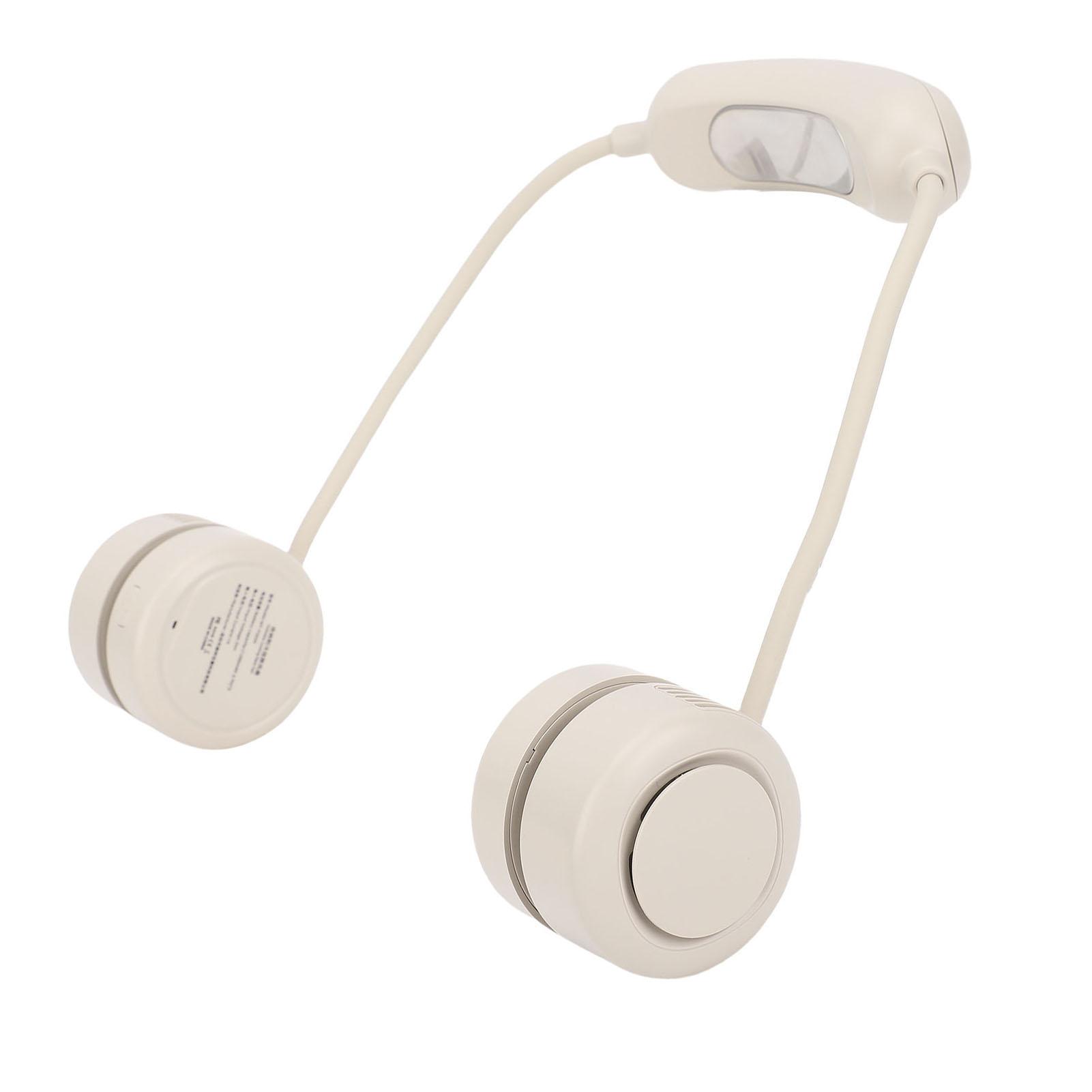 

Neck Hanging Fan 3 Ergonomic Design Quiet Foldable Wrable Neck Fan for Bch Cycling