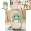 Soft And Adorable Animal Plush Toy Pillow For Children's Gift Dinosaur/lion 17.1in-31.5in