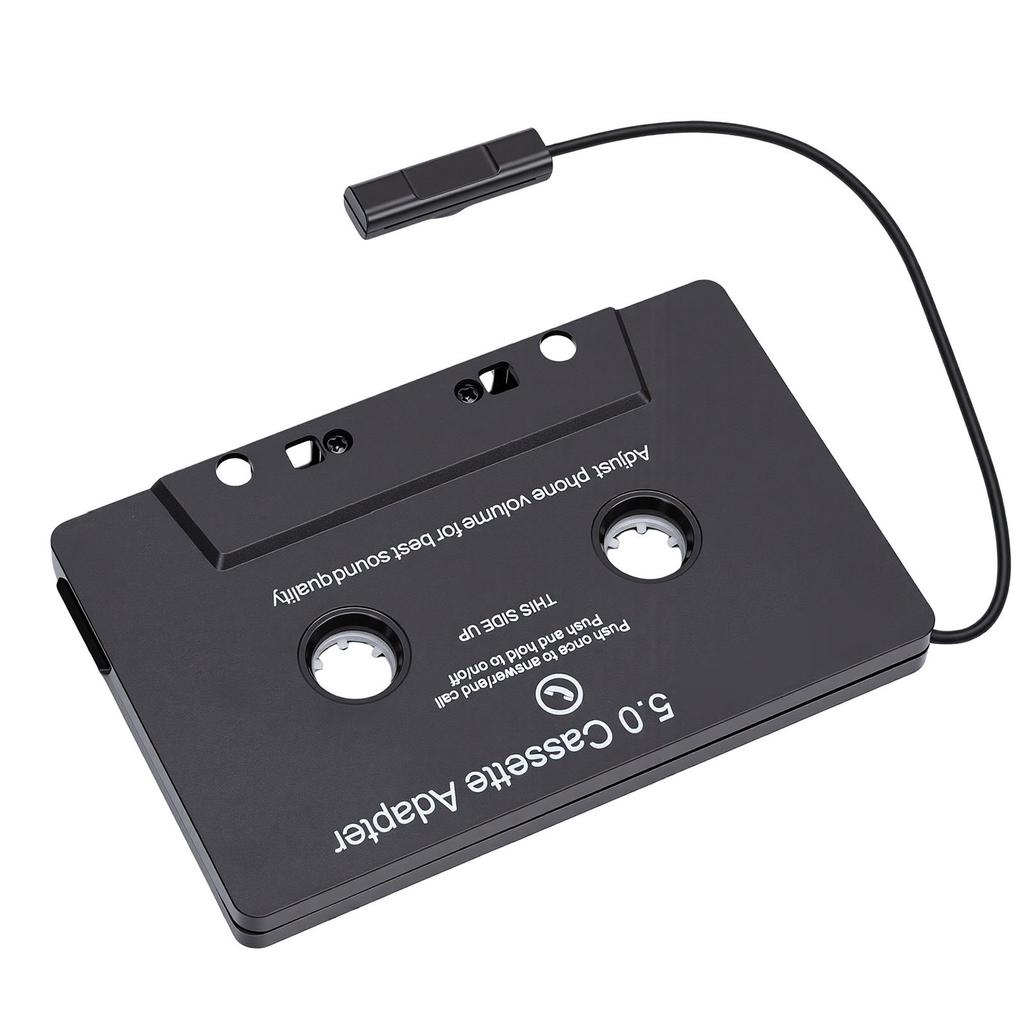 Bluetooth Cassette Receiver Stereo Dual Channel Car Bluetooth 5.0 Cassette Adapter for Phone Tablet MP3