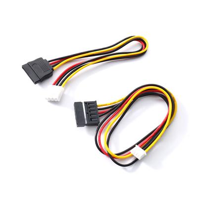 Sata 15 Pin Female To 4 Pin Female Fdd Floppy Adapter Hard Drive Power Cable