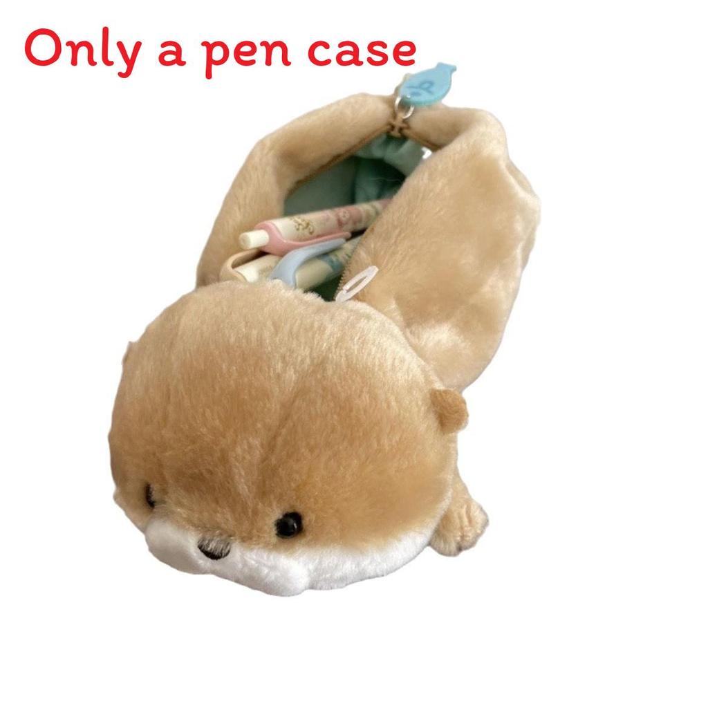 

Style Soft Plush Otter Pen Holder With Highdesign Cute Raccoon For Students