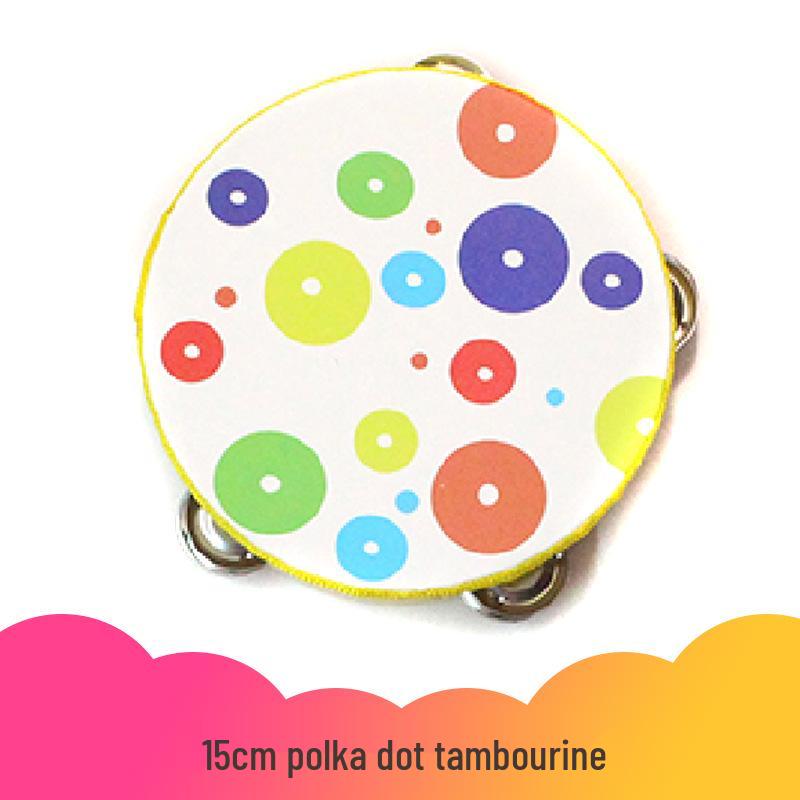 Wooden Tambourine for Early Childhood Music and Dance