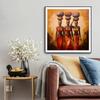 Arte Culturale Africana Etnica Stampe Poster Donna Nera Per Soggiorno Decorazioni per la Casa Ragazza Africana Astratta Pittura su Tela Arte da Parete