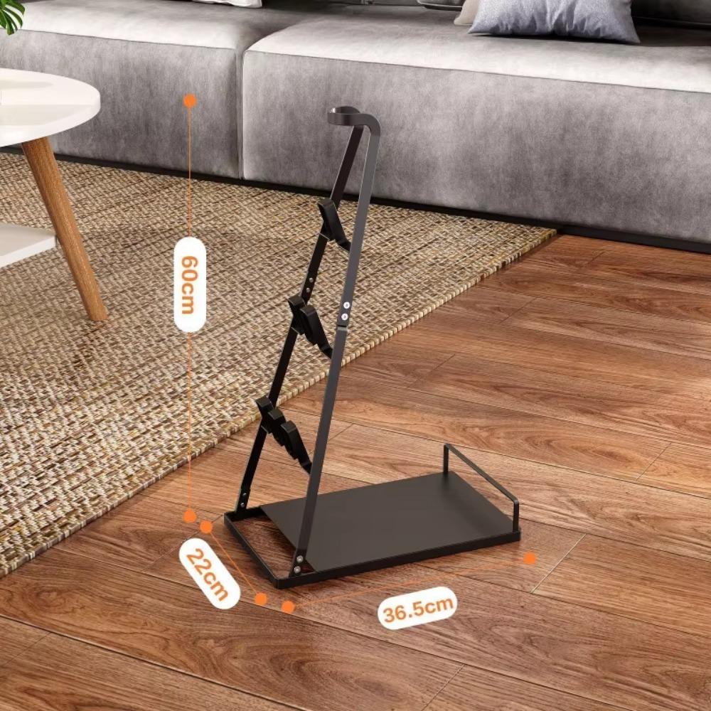 Vacuum Cleaner Storage Rack Floor Mounted Broom and Mop Stand Non Perforated Vacuum Cleaner Bracket Household Goods Place Racks
