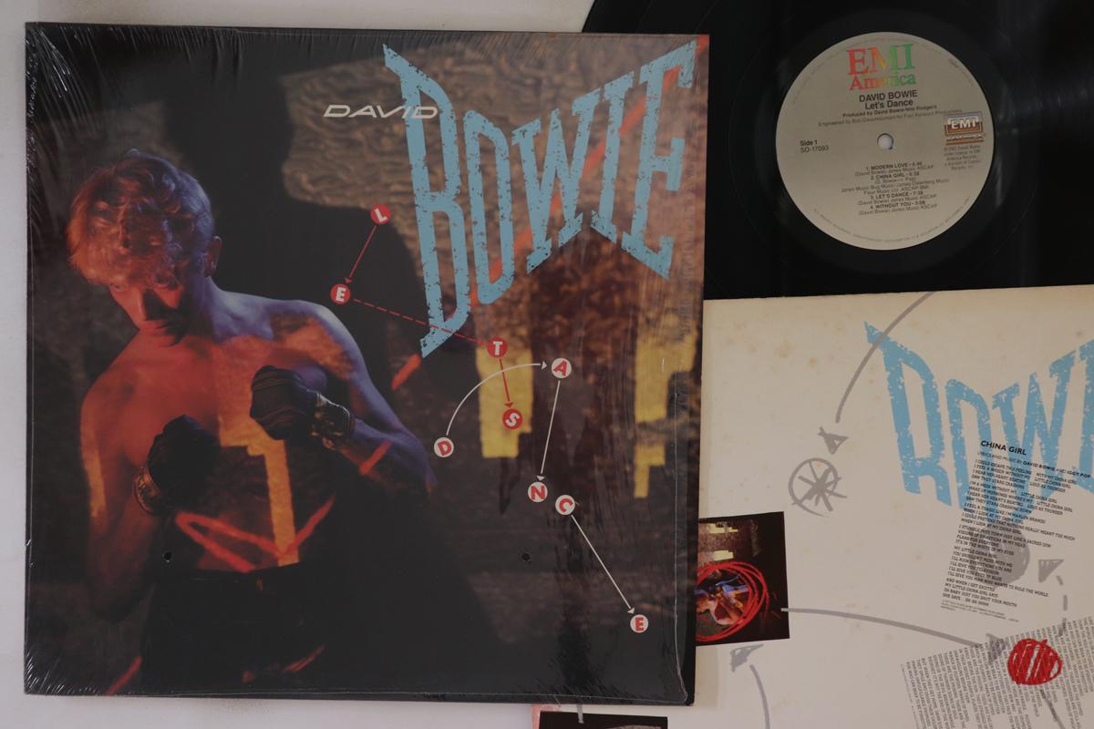 

LP Пластинка ДЭВИД БОУИ - Let s Dance SO17093 EMI 1983 США Рок Б/У