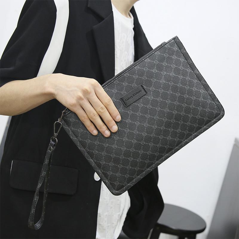 Ανδρική τσάντα clutch Τσάντα clutch μεγάλης χωρητικότητας Θήκη για κάρτες Τσάντα φάκελος Χώρος για κάρτες Τσάντα χειρός Νέα casual τσάντα μόδας