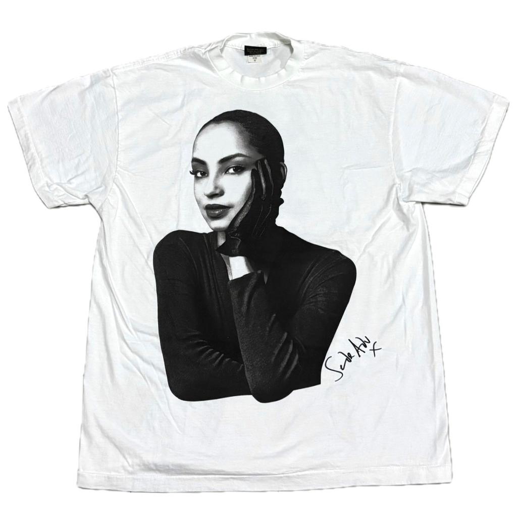 RARE SADE Vintage Size XL 1993 Tour 90s Music Hit Single Stitch T-Shirt Mens Womens Tees Top REPRINT