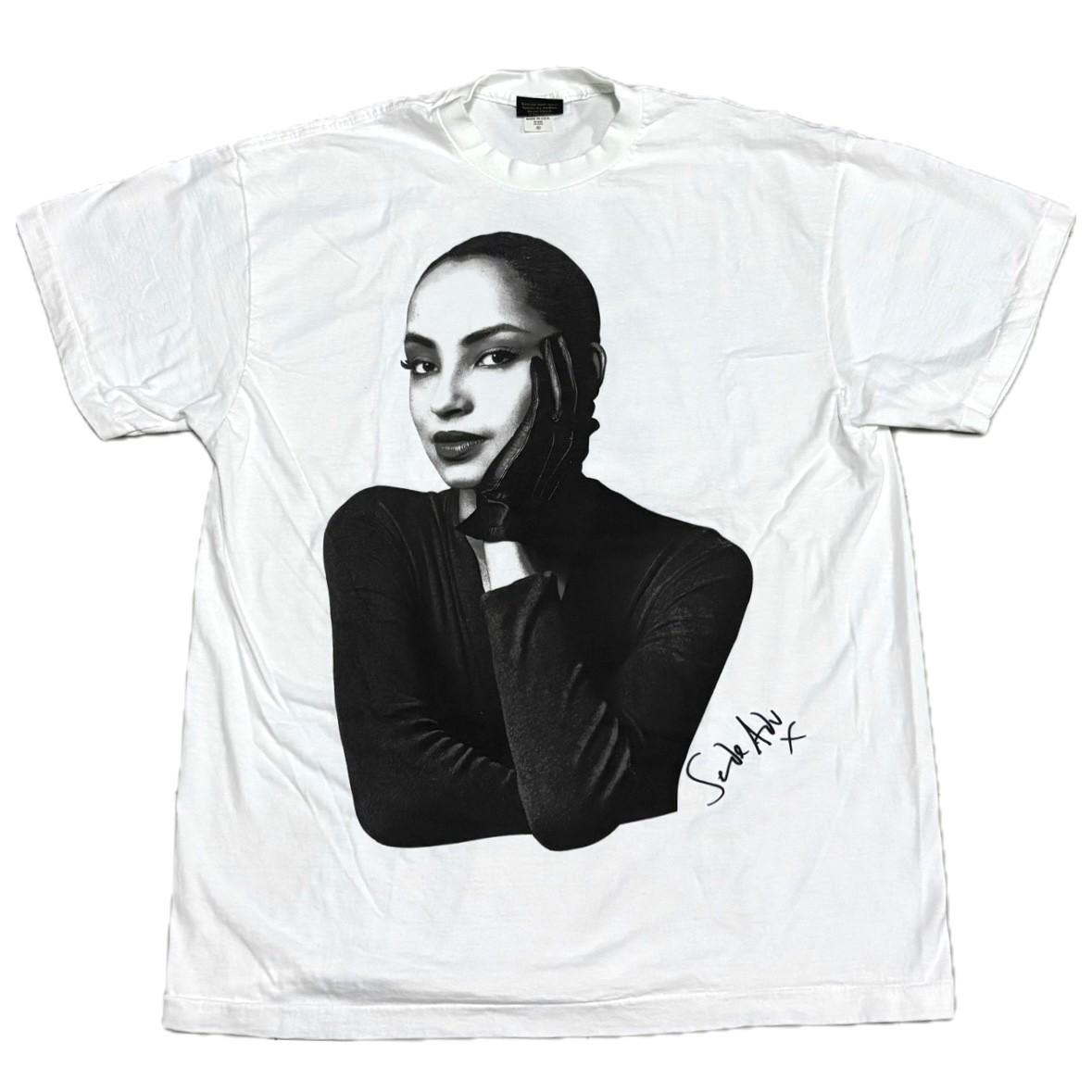 SADE Vintage 1993 Tour 80s Soul Music Hit RARE XL Single Stitch T-shirt REPRINT XL