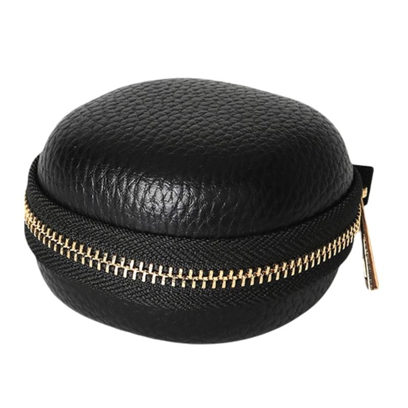 

Protective Carrying Pouch For FreeClip Earbuds Headphone Water Resistant PU Leather Bag Stylish Earbud Sleeves Bag чёрный