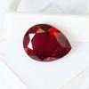 Natural Red Ruby Loose Gemstone Pear Shape 10.15 ct for Jewelry Making and Gem Collections