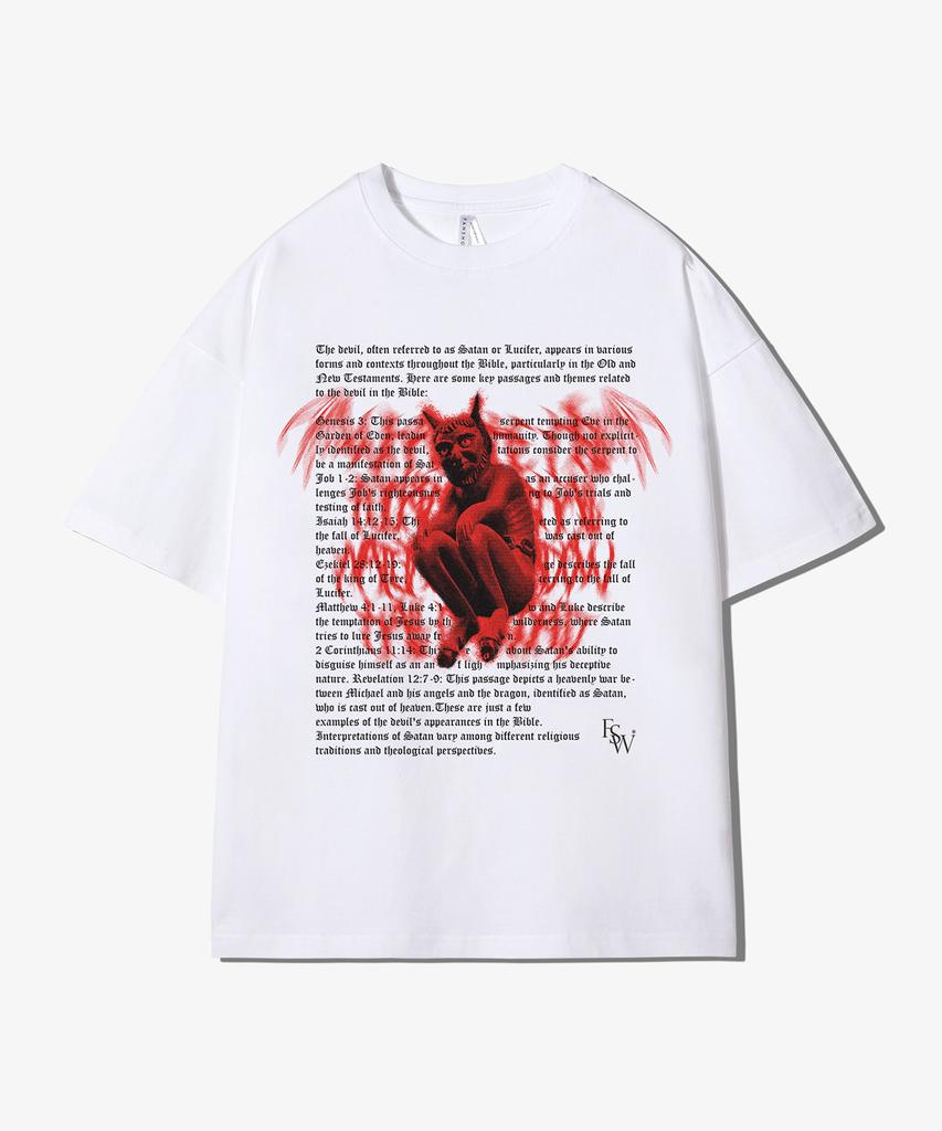 Paensyo Evil Short Sleeve - White