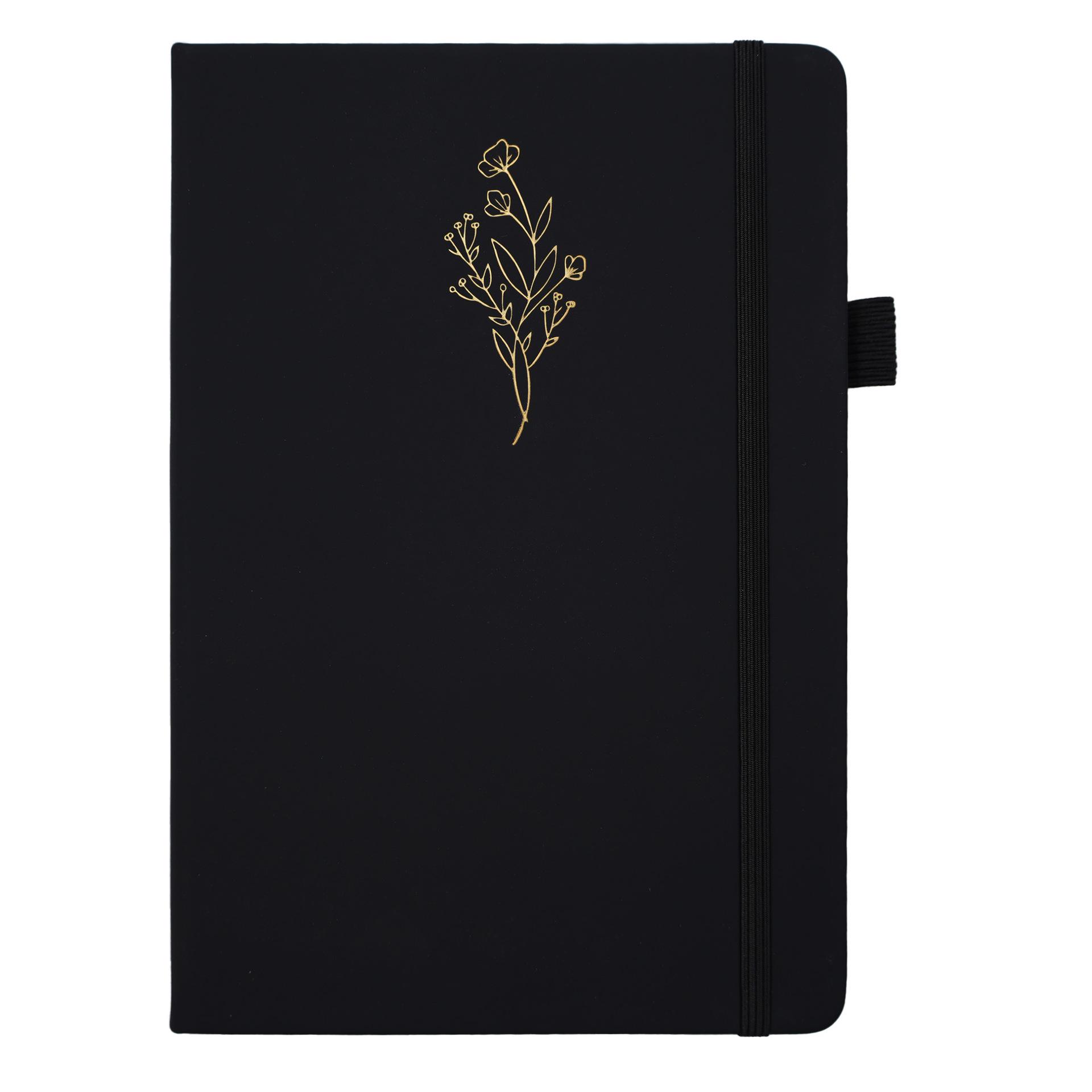 A5 High-Value Lined Notebook with Strap - Custom Logo Office Diary A5