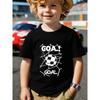 Europäische Größen kleines Jungen-T-Shirt Weich & Bequem Tägliches Oberteil, Geeignet für Zuhause, Draußen und Sportaktivitäten, Bequem und atmungsaktiv