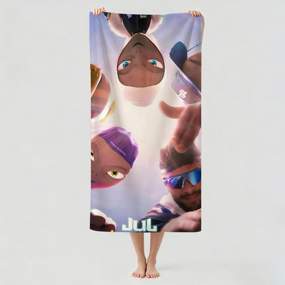 French singer Jul Towel Drying Bath Towel Applicable To Light Swimming Camping Yoga Beach Out
