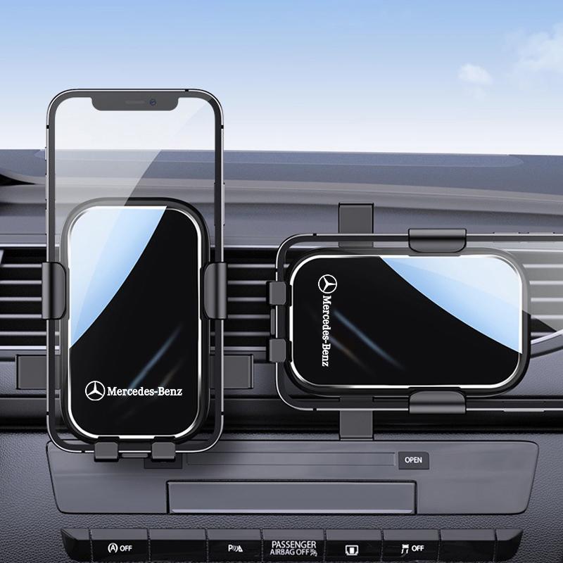 WAM3 Car Air Outlet Mount Clip Interior Car Phone Holder Support Mobile Phone Holder For Mercedes Benz 2008 2009 2010 C Class W204