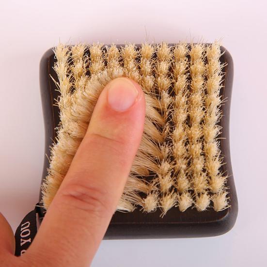 Kartáč na tělo pro suché kartáčování Přírodní silné štětiny Exfoliuje odumřelou kůži Detoxikuje Sprchový kartáč Povzbuzující nástroj pro suché kartáčování