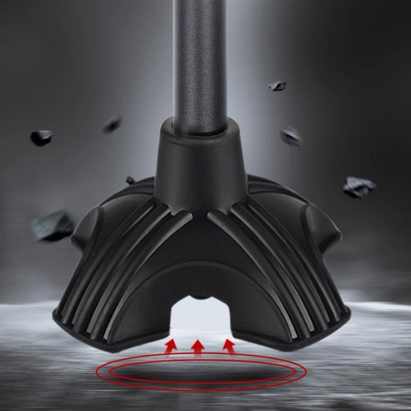 19/22Mm Canes Self Standing Protect End Cover Eldder Walking Stick Rubber Non-Slip Pad End Bottom Cap Shaped Tip Replacement